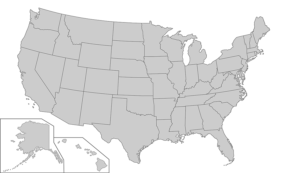 Vivid Design Group USA map