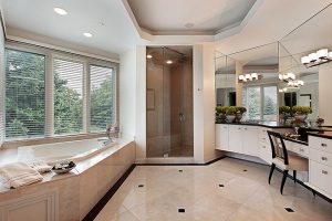 Vivid Design Group Interior Design-Modern Bath and Shower