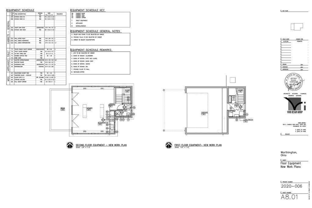 Vivid Design Group Worthington Studio Drawing